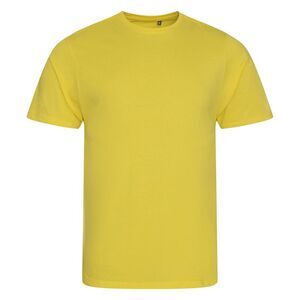 Awdis Mens Cascade Ecologie T-Shirt / Sun Yellow